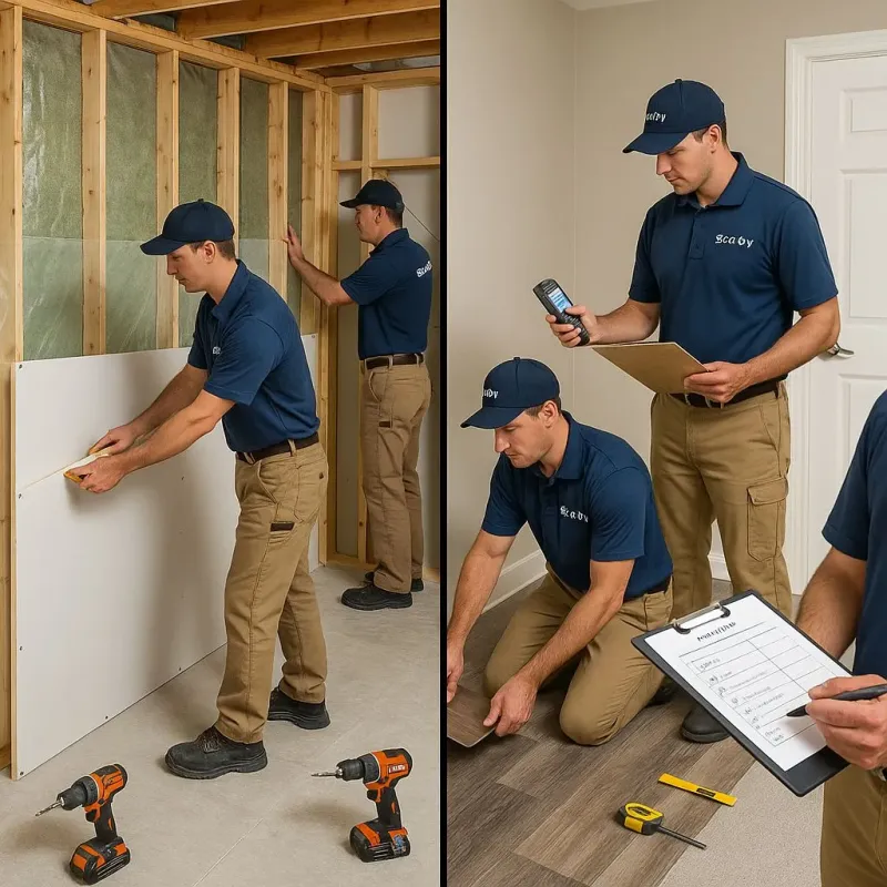 Repairs and Reconstruction process in Wheaton, IL